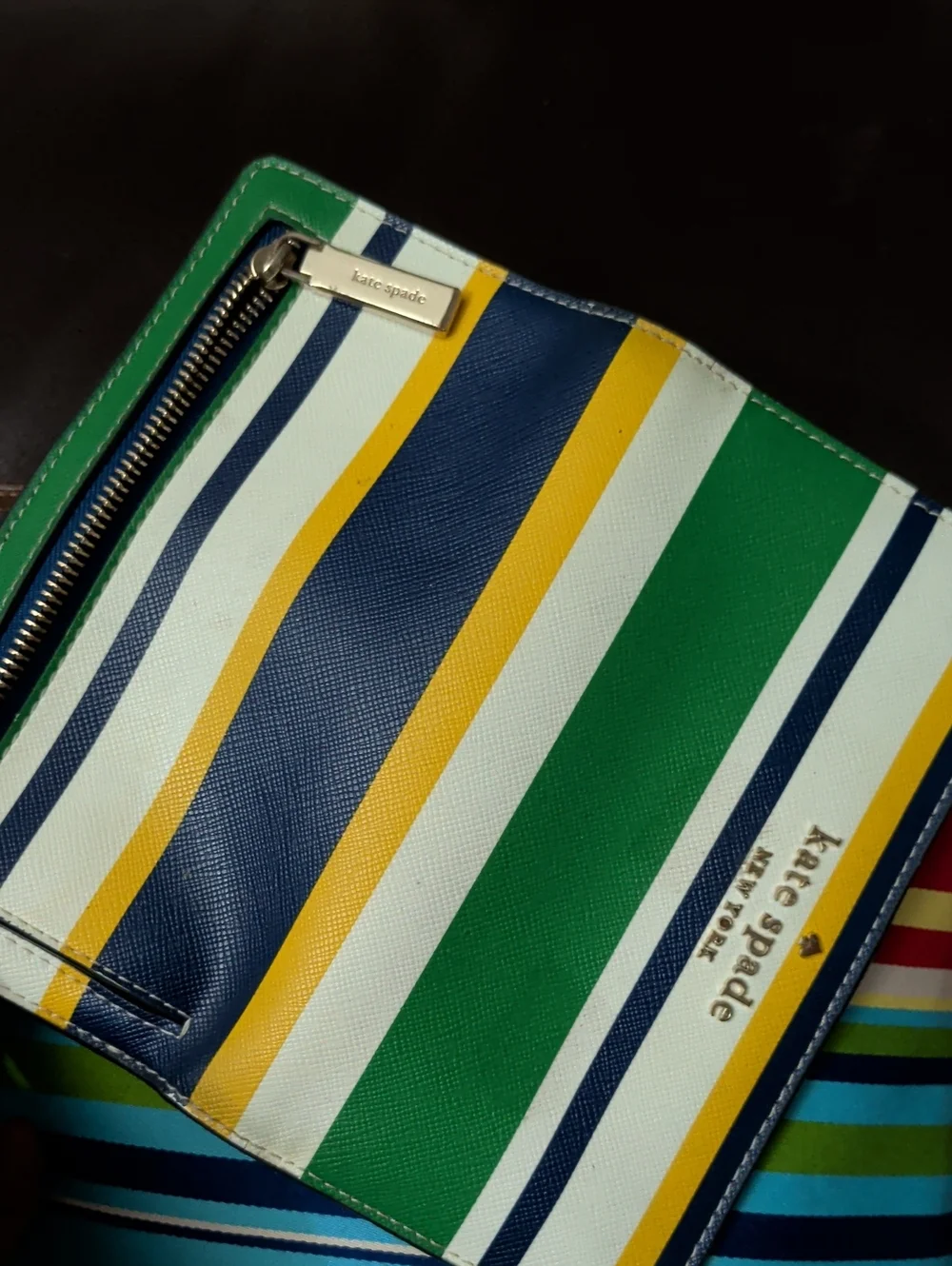 kate spade Multicolor Striped Shoulder Bag, With Wallet